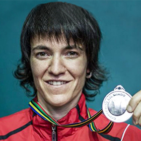 Maite Ruiz de Larramendi, un nombre entre los grandes de la pelota